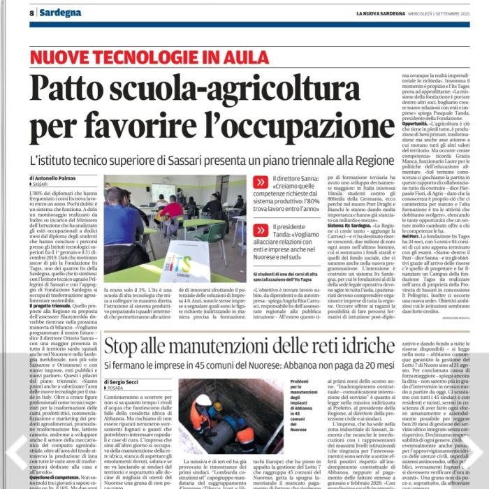 Scuola e Agricoltura