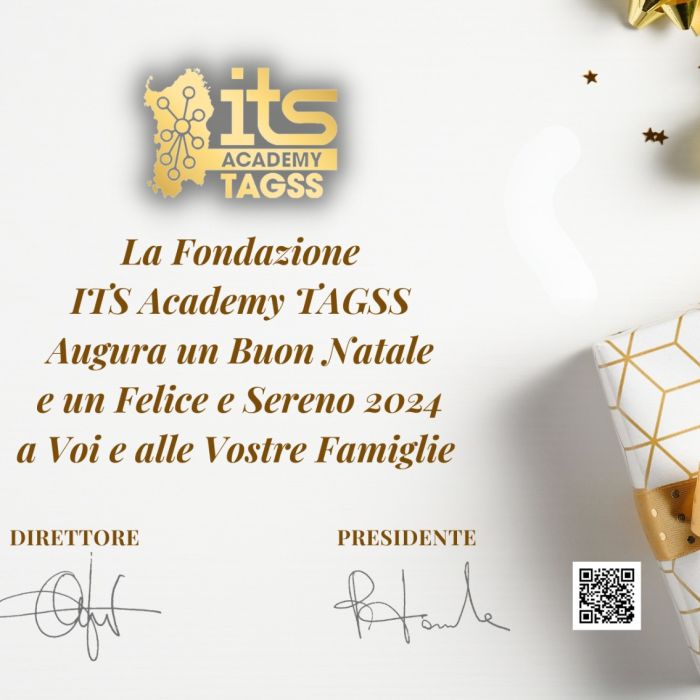 ITS Academy Tagss vi augura Buone Feste