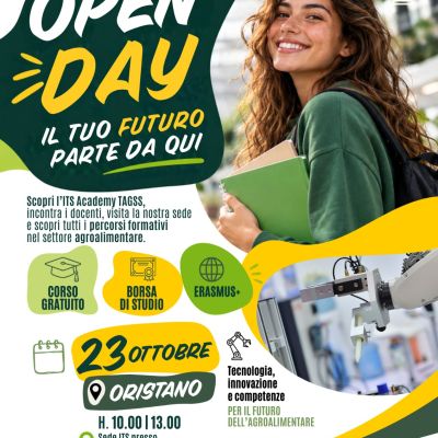 locandina OPEN DAY ORISTANO